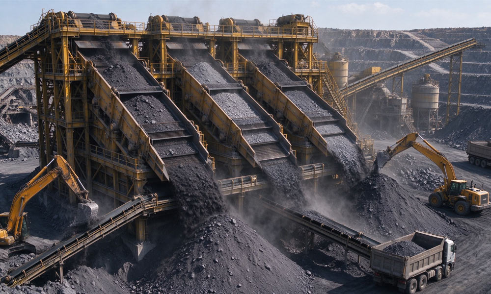 Material Screening Site